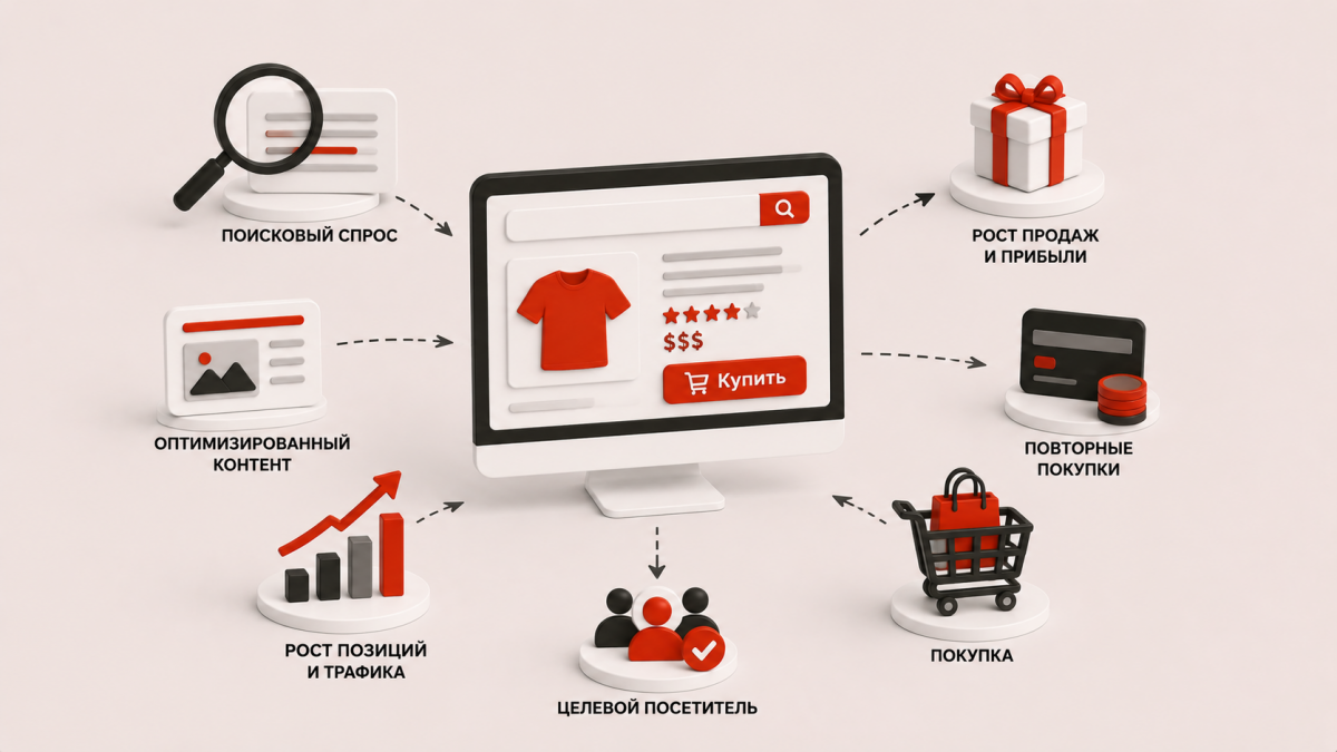 Как поисковое продвижение способствует росту интернет-торговли